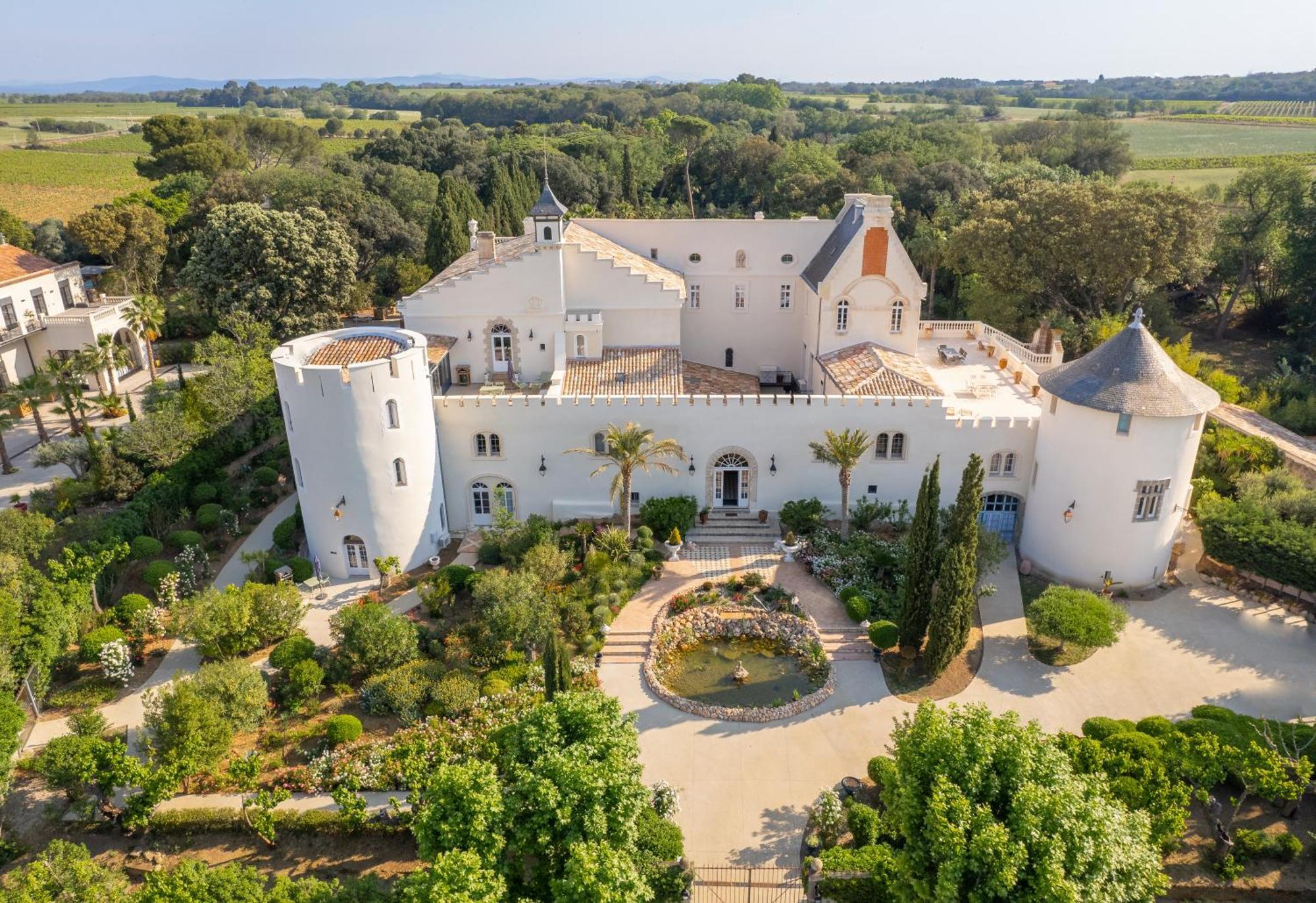 Chateau Hermitage De Combas Servian Kültér fotó