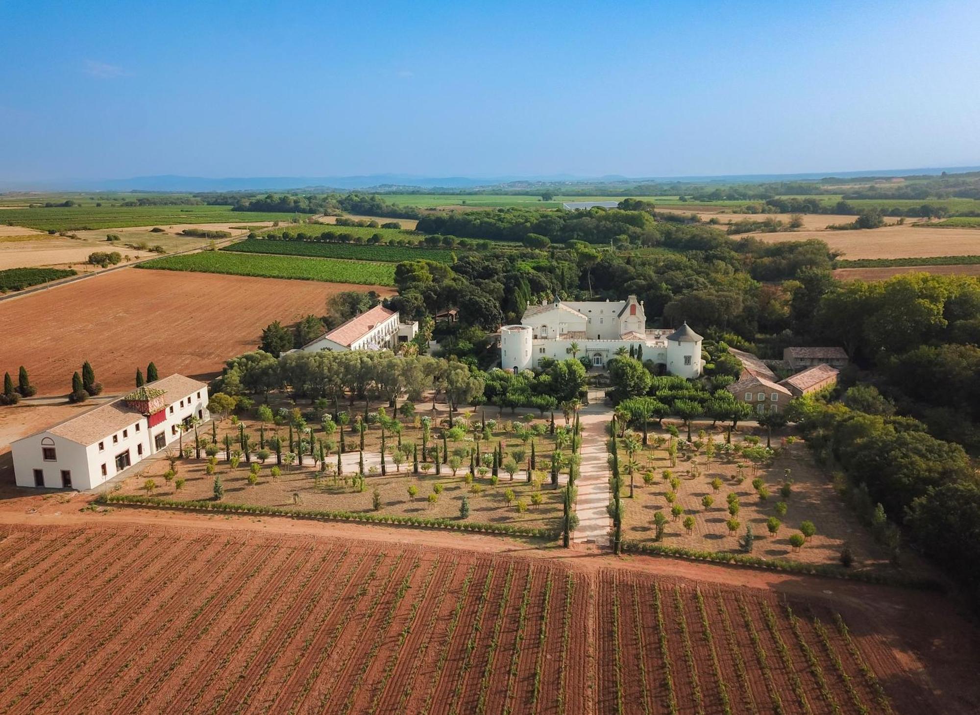 Chateau Hermitage De Combas Aparthotel Servian Kültér fotó