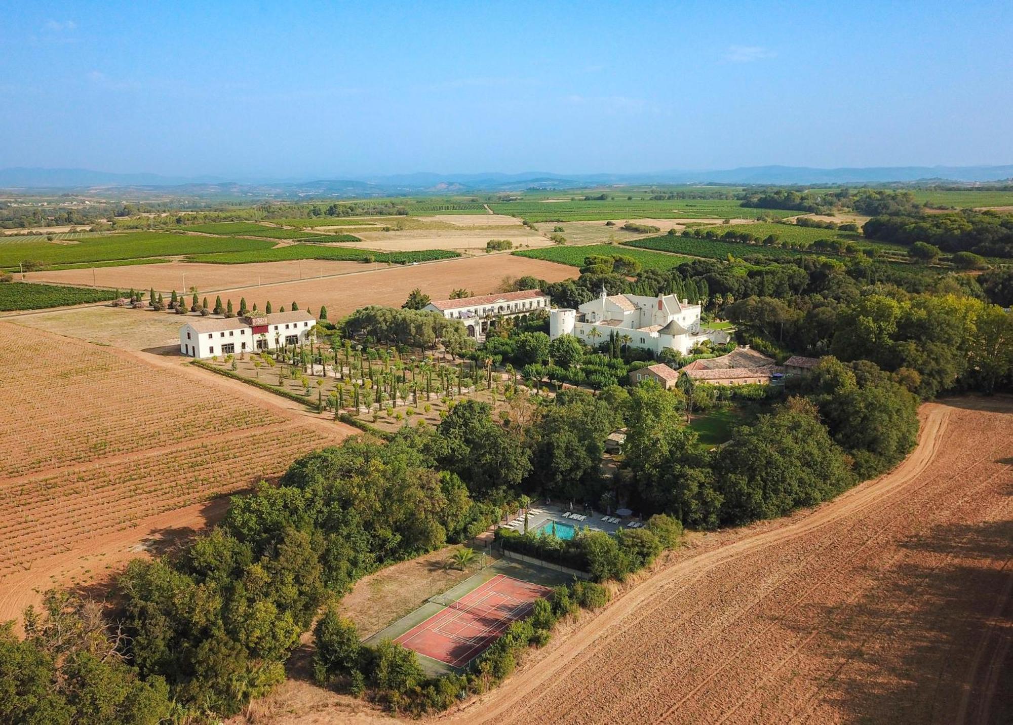 Chateau Hermitage De Combas Aparthotel Servian Kültér fotó